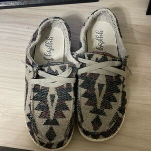 Gypsy Jazz Slip On Shoes